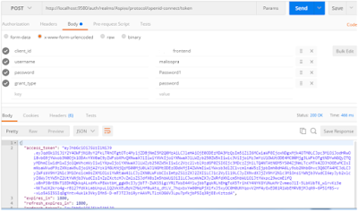 POSTMAN Rest based tool for token generation