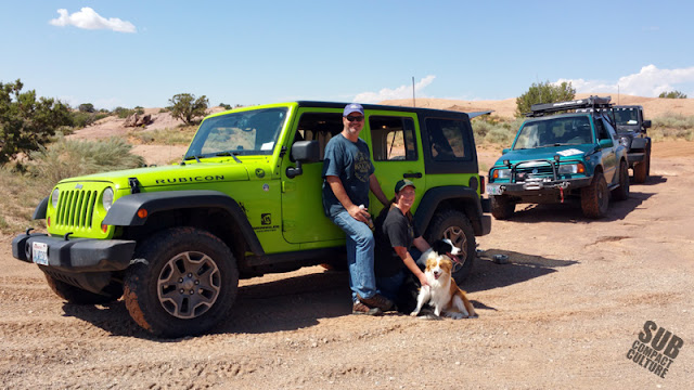 Jesse, Debbie, and their dogs Amber and Emma