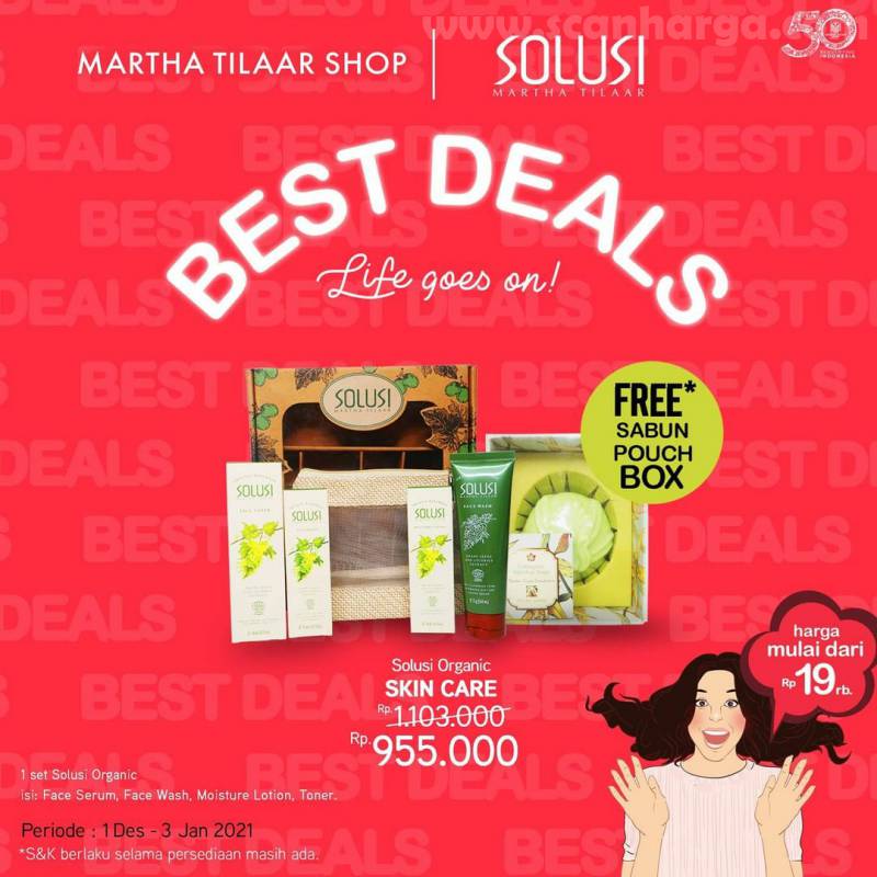 Promo Martha Tilaar Shop ✓Best Deals Package Harga mulai dari Rp 19.000