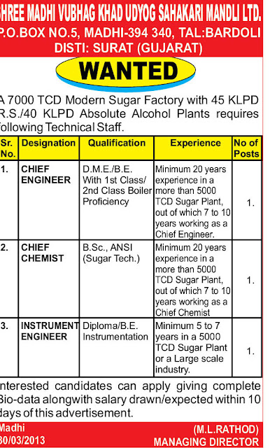 Madhi Recruitment