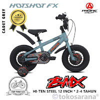 Sepeda BMX Anak Pacific Hotshot FX 3.0 Ban Gendut 12 Inch x 3.0 Inci 2-4 Tahun Fat Tire Kids Bike Premium Quality