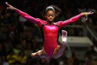 Gabby Douglas USA Female Young Gymnastic Star 2012