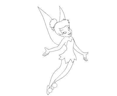 tinkerbell coloring pages