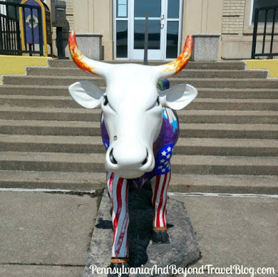 Space Cow from the Cow Parade in Steelton Pennsylvania