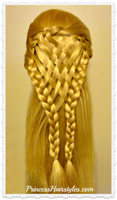 Woven pie crust hairstyle. Christmas hairstyle, Thanksgiving hairstyle.