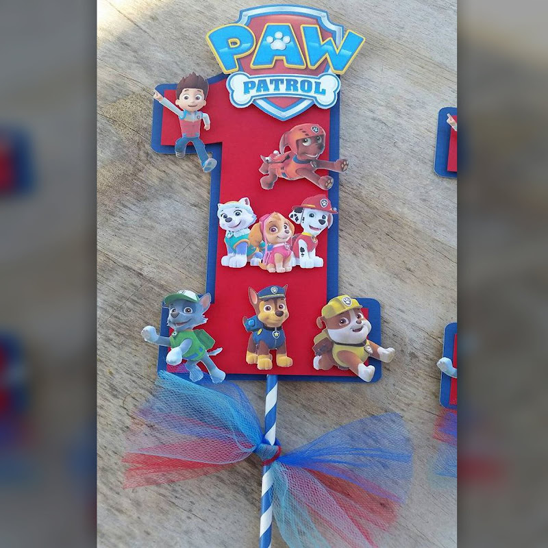 Centros de Mesa Patrulla Canina - Paw Patrol