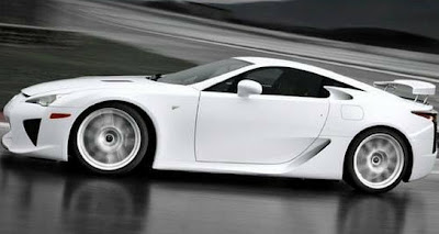 2012 Lexus LFA Coupe on The Road