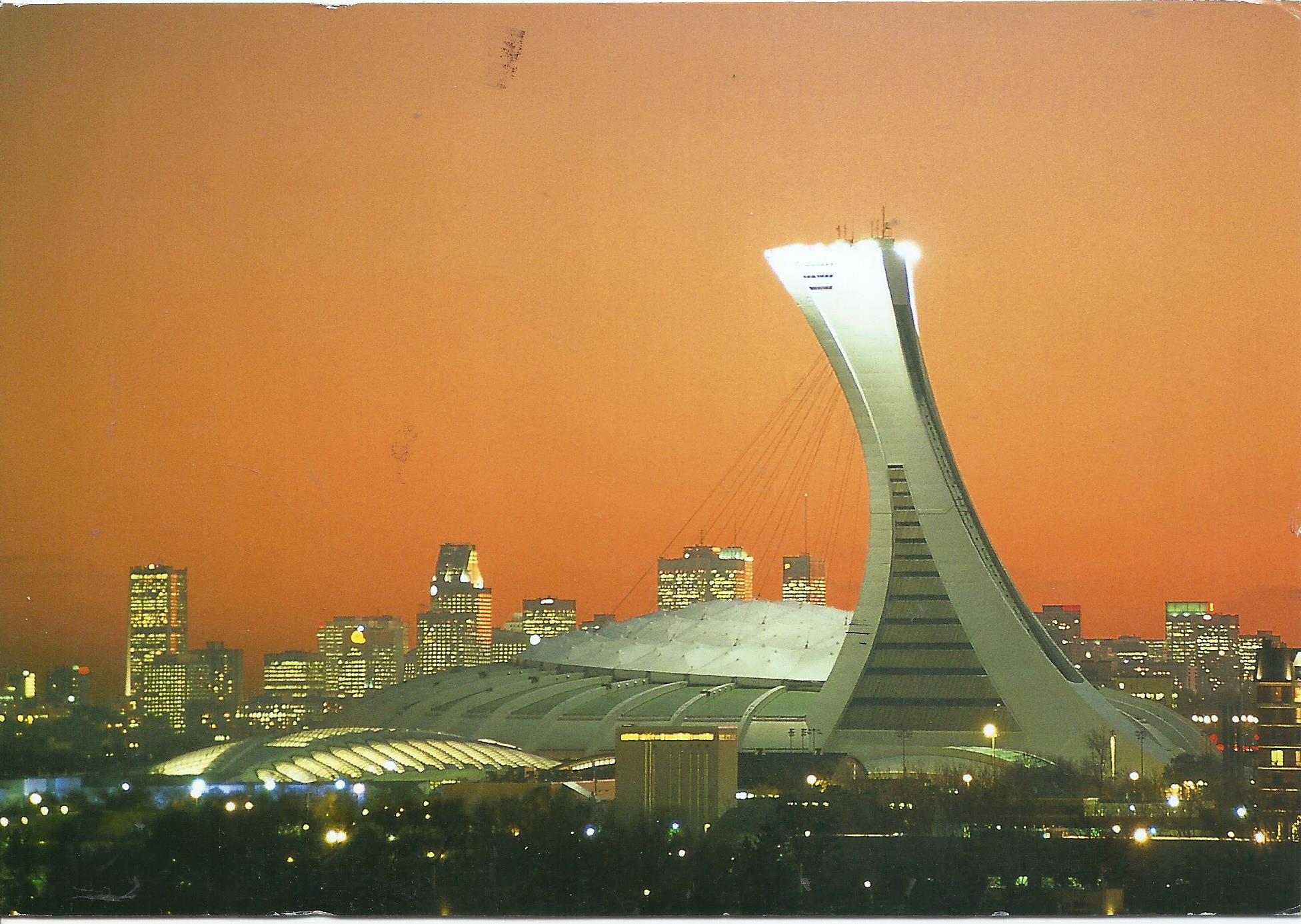 Olympic Stadium in Montreal Canada