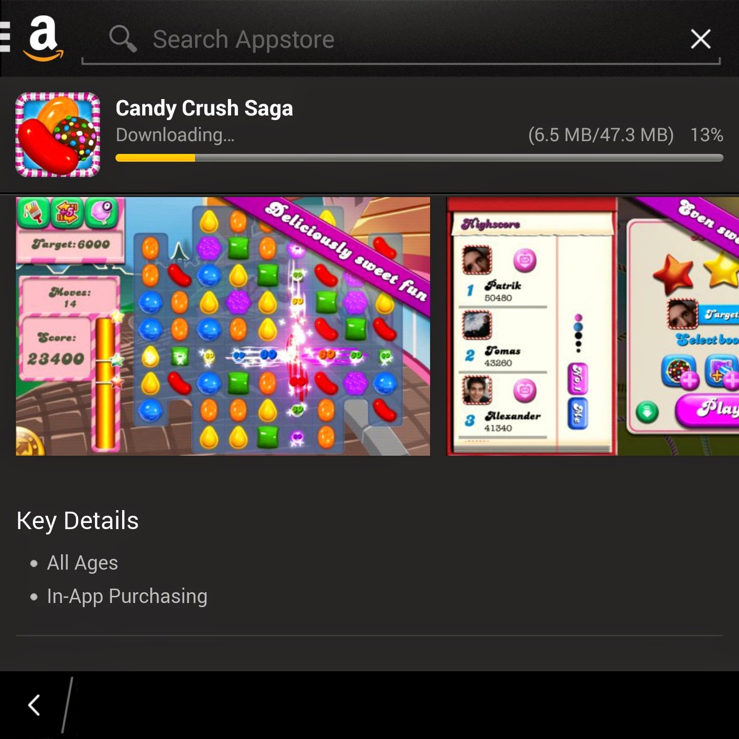 Install Android melalui Amazon AppStore