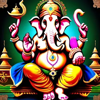 Hindu God Ganesh, Ganesha, Ganapati