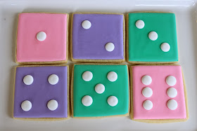 dice cookies