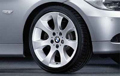 BMW Ellipsoid spoke 162 – complete wheel and tyre set