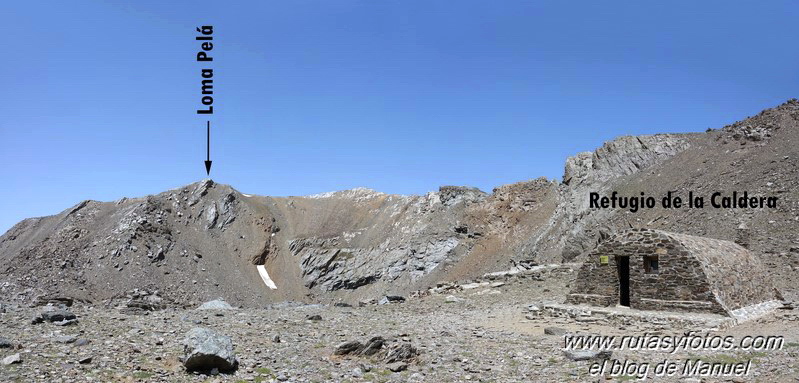 Puntal de Loma Púa-Loma Pelá-Puntal de Laguna Larga-Puntal de la Caldera-Juego de Bolos