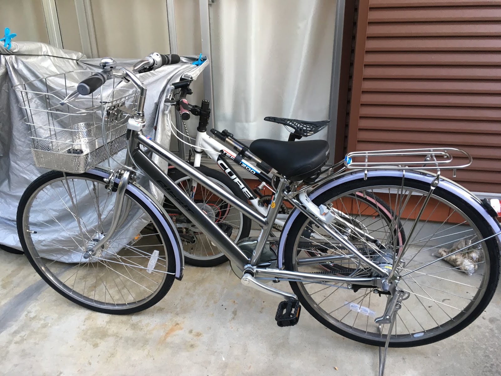フランスブランドのbtwinの自転車