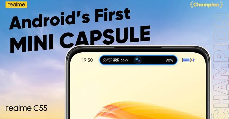 سعر و مواصفات هاتف Realme C55 في الجزائر