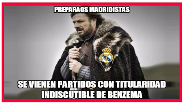 Meme Benzema titular