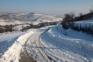 Snowy hill