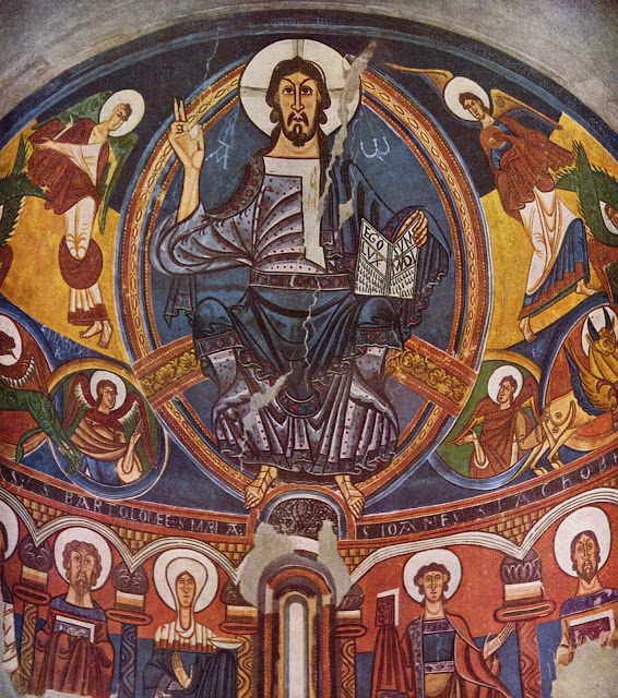 Desconocido - Pantocrator, Abside de Sant Climent de Taüll - ca. 1123