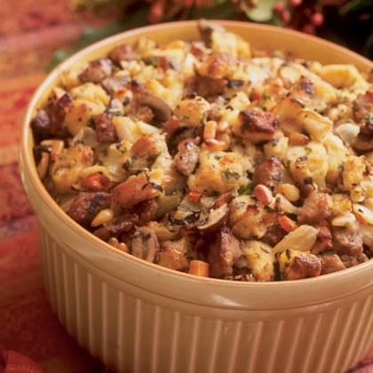 Savory Sausage Stuffing Recipe