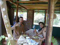 Xmas day lunch in El Pauhji with Pablo