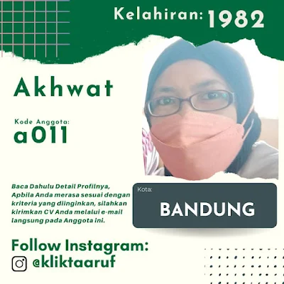 [a011] Neni Suryani - Akhwat Bandung - 40 Tahun - Janda / Cerai Hidup Cari Jodoh Taaruf