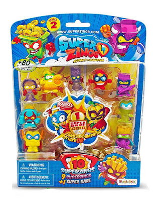 SUPERZINGS : Rivals of Kaboom Blíster 10 Figuras | Serie 2  Producto Oficial 2018 | Magic Box | A parir de 3 años  COMPRAR ESTE JUGUETE 