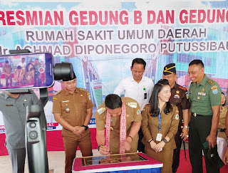 Gedung B dan C RSUD dr. Achmad Diponegoro Putussibau Diresmikan