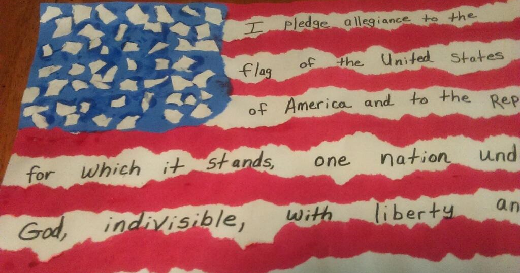 The Pledge Of Allegiance Activity And Freebie Teacher S Take Out