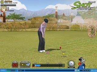 Shot-Online is a massively multiplayer online golf game produced by OnNet Entertainment. Introduced in 2004, Shot-Online combines the features of a traditional PC golf game with the virtual world and interactivity of a MMORPG. The game is free to download and requires no subscription fees, but you have the option to purchase a variety of usable game items from the game's website. On regular occasions Shot-Online runs tournaments which involve worldwide competition for game items, game currency and/or real cash.