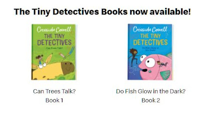 McDonalds The Tiny Detectives Happy Meal Readers 2021-2022 books 1 Can Trees Talk? and 2 Do Fish Glow in the Dark?