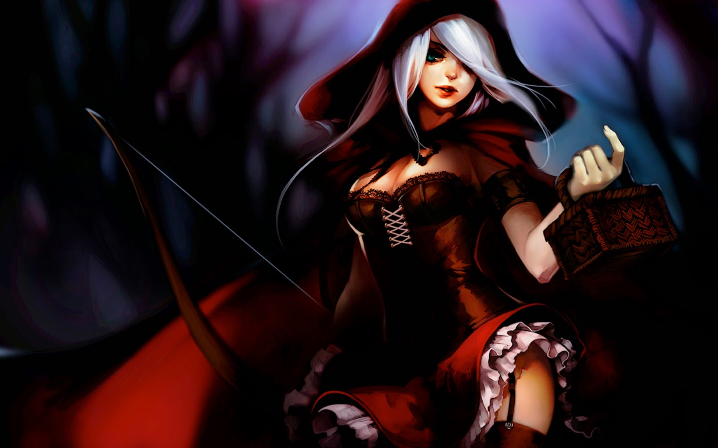 Ashe Liitle Red Riding Hood LoL c0