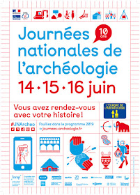 JOURNEES NATIONALES DE L'ARCHEOLOGIE EN LORRAINE (du 14 au 16 juin 2019)