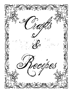 Crafts and Recipes Book of Shadows Free Printable Download