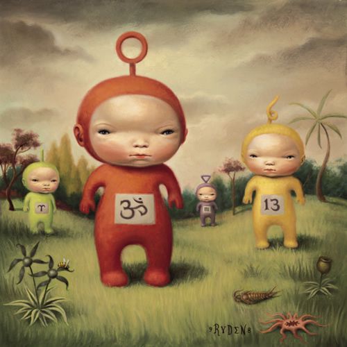 mark ryden pinturas ilustrações infantis surreal macabro cabeção