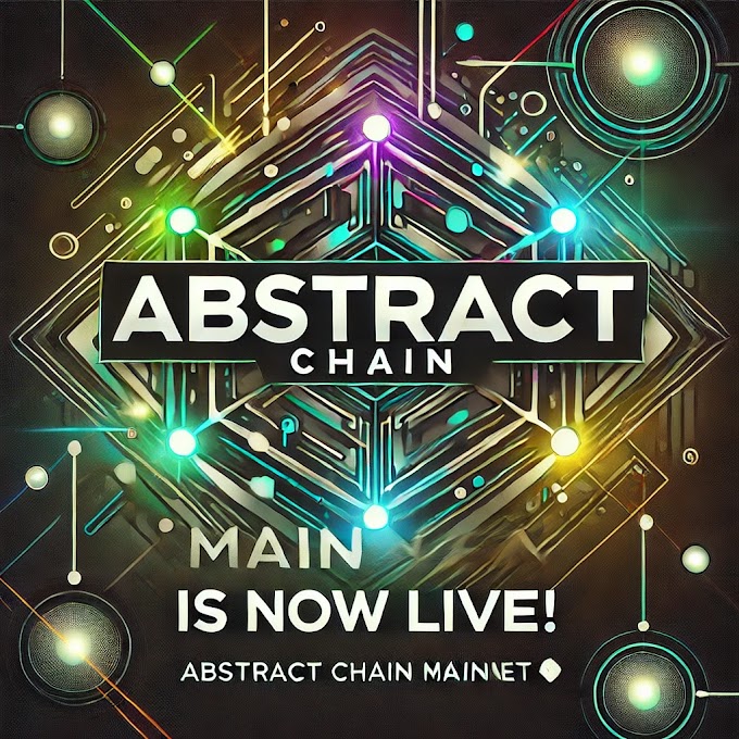 Abstract Chain Mainnet is Now Live! 🔥