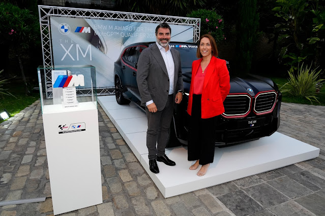 el nuevo BMW XM Label Red es el  automóvil de ganador del BMW M Award 2023 de MotoGP