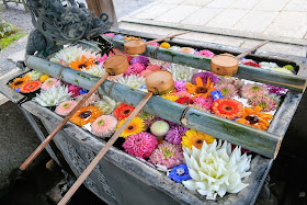 京都 柳谷観音 花手水 蜷川実花