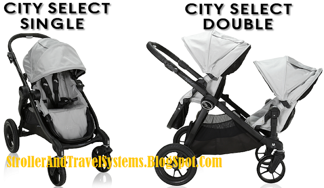 CITY SELECT DOUBLE STROLLER BY BABY JOGGER