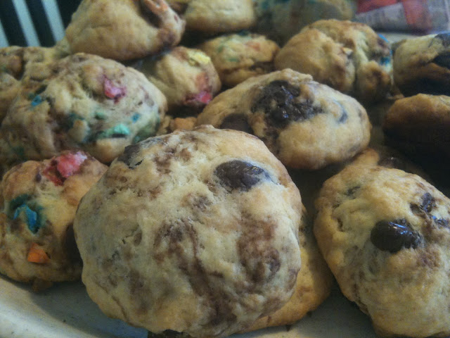 Rainbow Cookies m&m's
