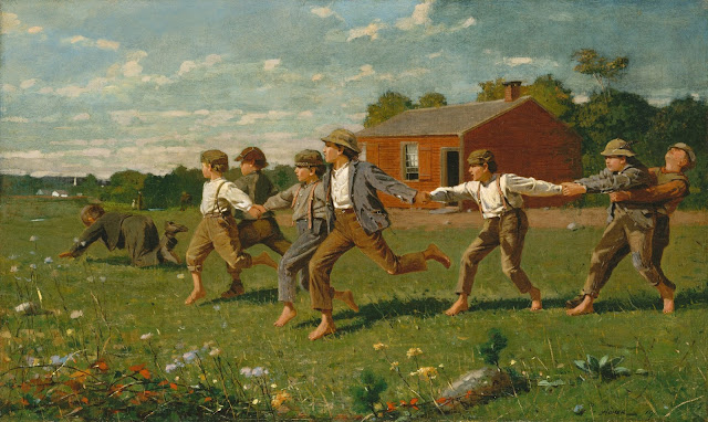 Snap the Whip Winslow Homer 1872