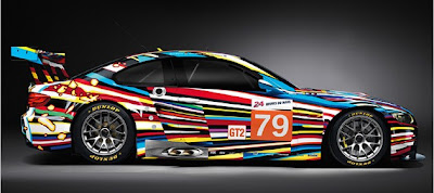 New BMW Art Car by Jeff Koons BMW M3 GT2