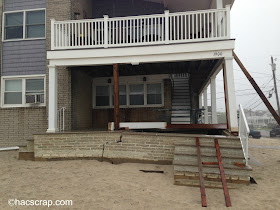 Broken Homes After Hurricane Sandy hit New Jersey