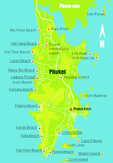 Maps of Phuket Islands