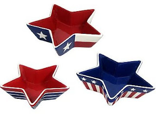 3-pc. Texas Flag Stacking Bowl Set