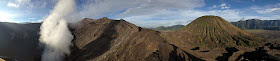 mount bromo smoking crater Indonesia