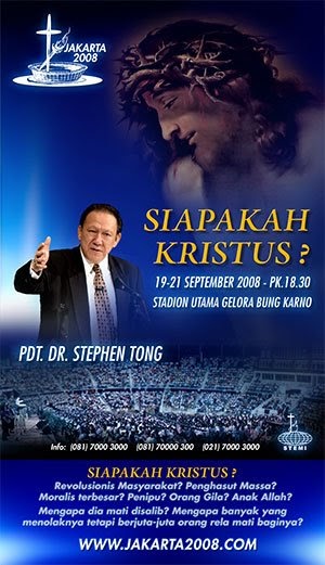 Renungan Harian Kita: KKR Stephen Tong : Siapakah Kristus 