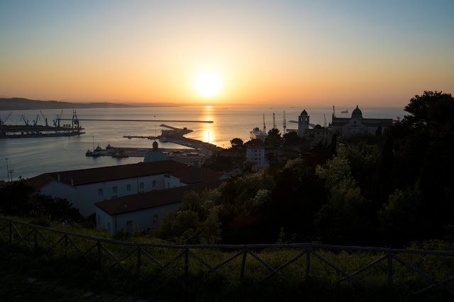 Tramonto dal Parco del Cardeto-Ancona