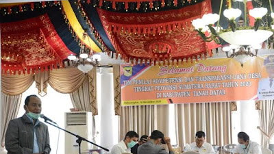 Kompetensi dan Transparansi Pelaksanaan Dana Desa, Bupati dan Nagari Kumango Dinilai Tim Provinsi