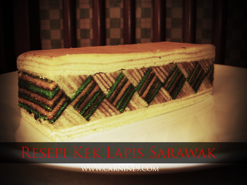 RESEPI DAN CORETAN SALAM UMIE: KEK LAPIS EVERGREEN