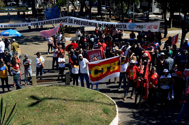 Greve Geral Ato em Taguatinga  Foto Joaquim Dantas/Blog do Arretadinho